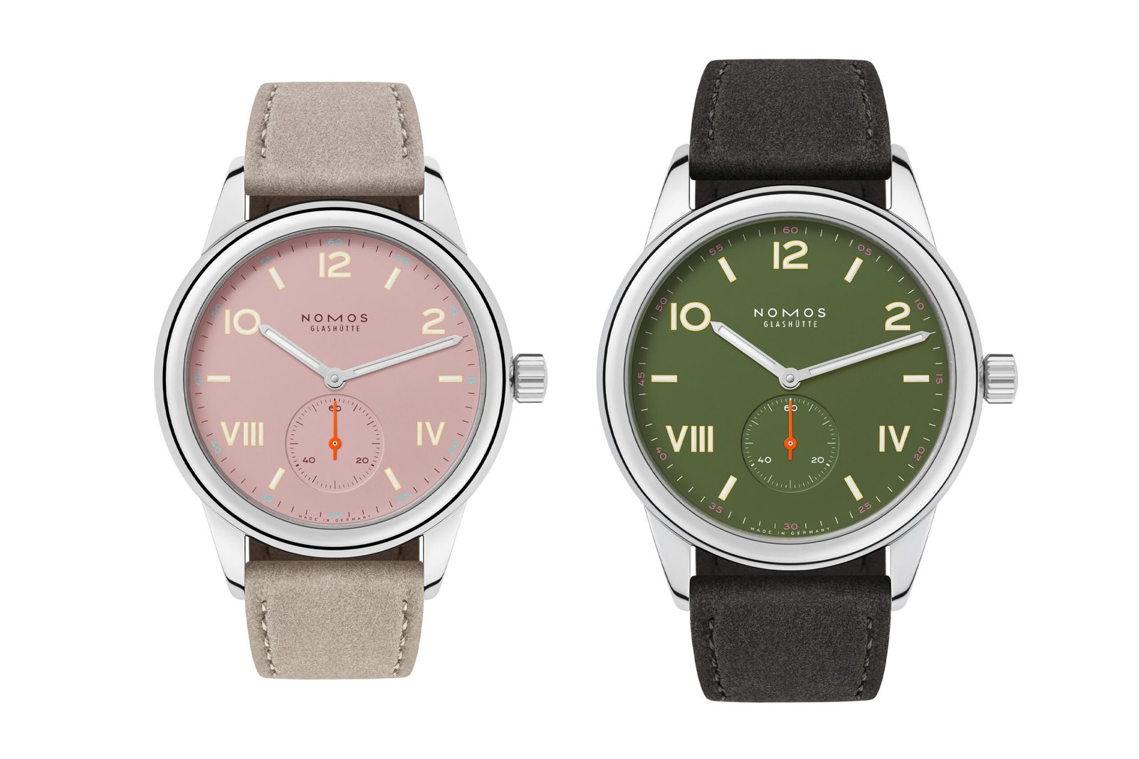 Club Campus “all olive” and “full rose”