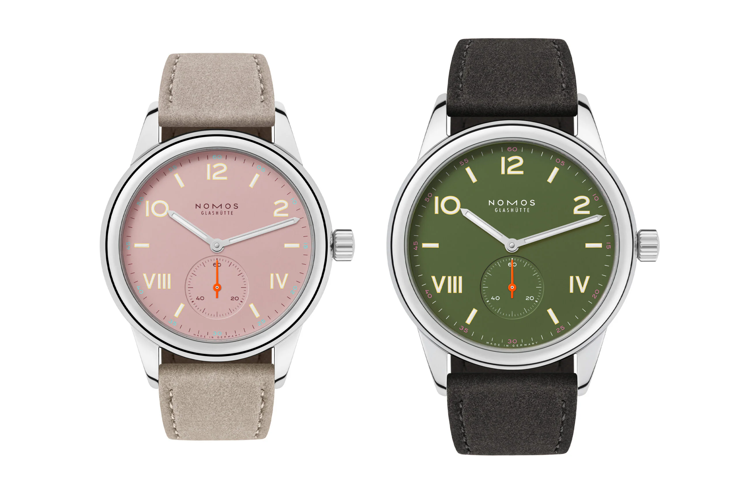 Club Campus “all olive” and “full rose”