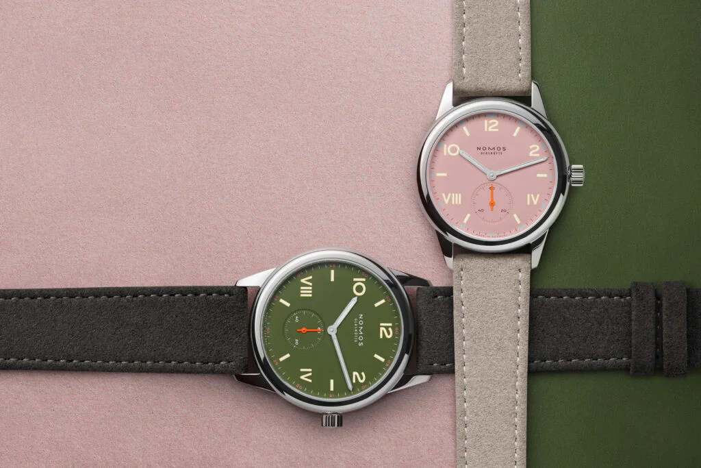 NOMOS Glashuette Club Campus Full Rose & All Olive