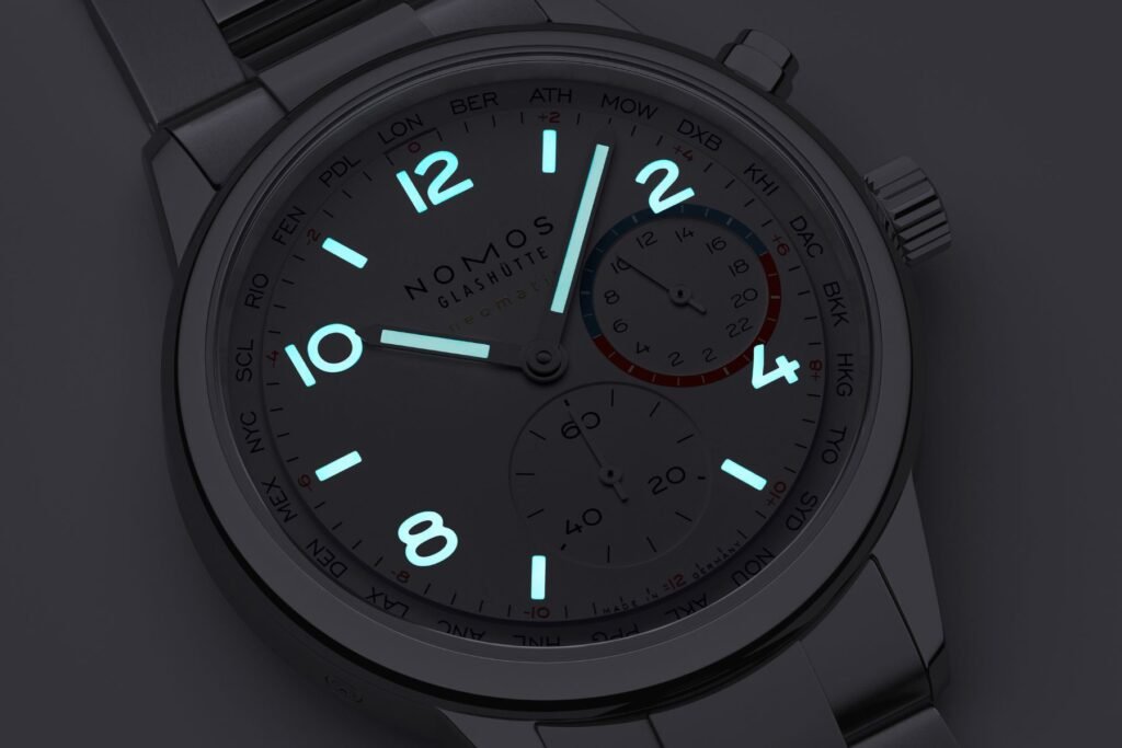 NOMOS Club Sport neomatik Worldtimer white
