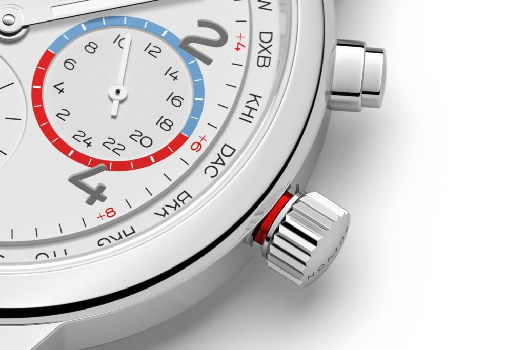 NOMOS Club Sport neomatik Worldtimer white