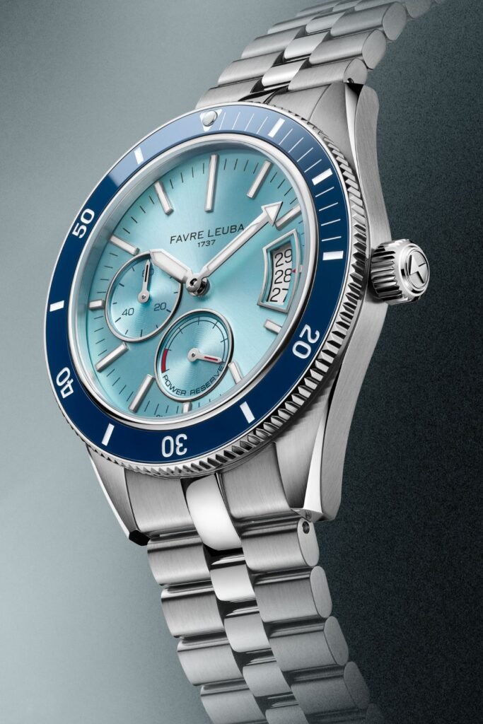 Favre Leuba Deep Raider Power Reserve Ice Blue