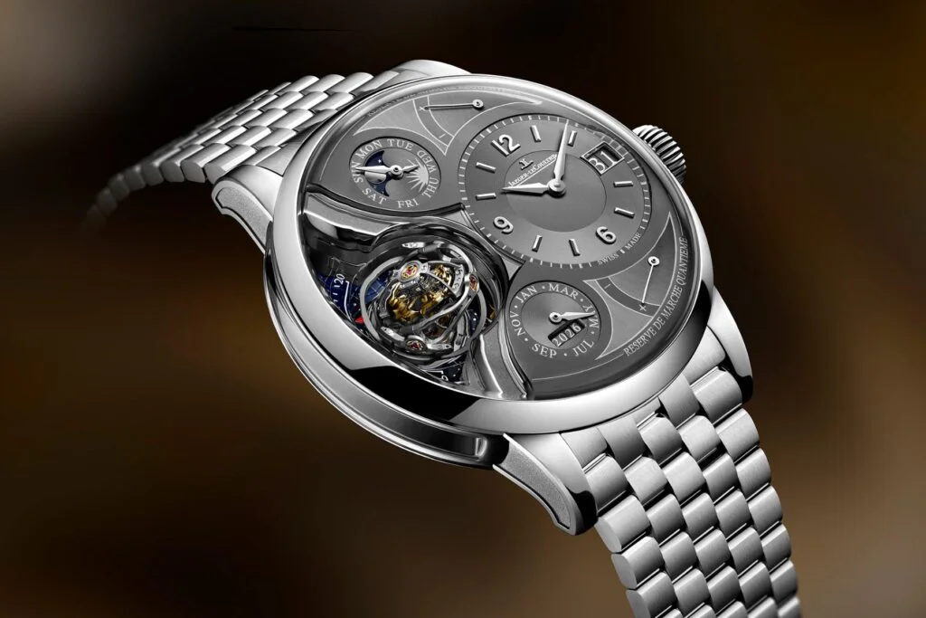 Jaeger-LeCoultre Duometre Heliotourbillon Perpetual in Platinum