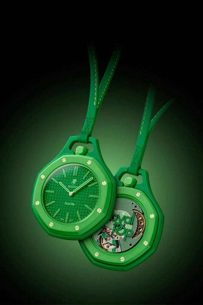 Audemars Piguet × Swatch Royal Pop GREEN EIGHT