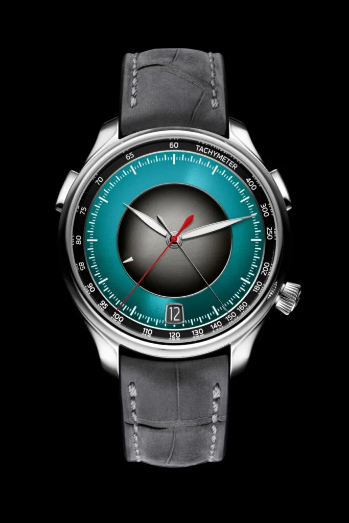 H. MOSER & CIE. ENDEAVOUR FLYBACK CHRONOGRAPH DUAL TIME DATE