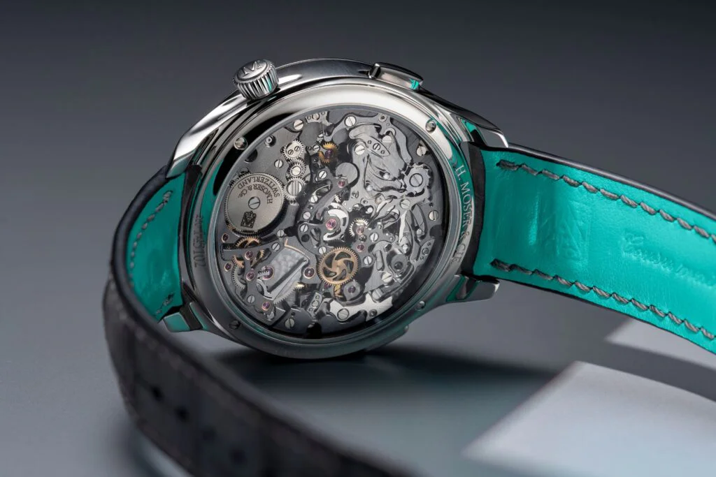 H. MOSER & CIE. ENDEAVOUR FLYBACK CHRONOGRAPH DUAL TIME DATE