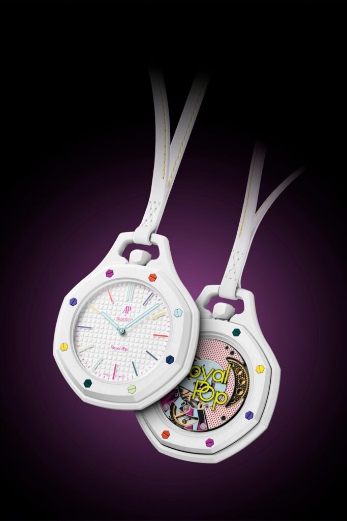 Audemars Piguet × Swatch Royal Pop HUIT BLANC