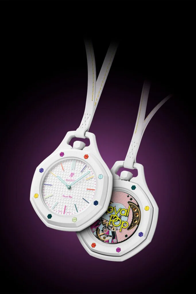 Audemars Piguet × Swatch Royal Pop HUIT BLANC