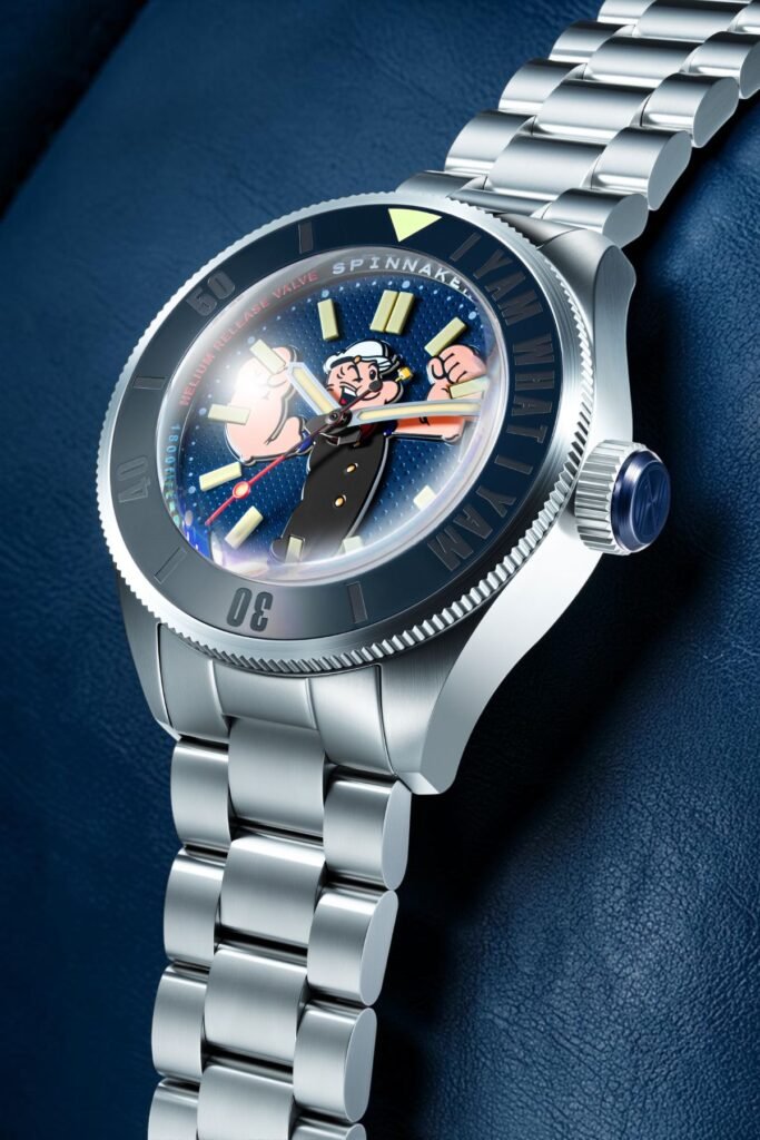Spinnaker Piccard Automatic Popeye Forearm Fury Limited Edition