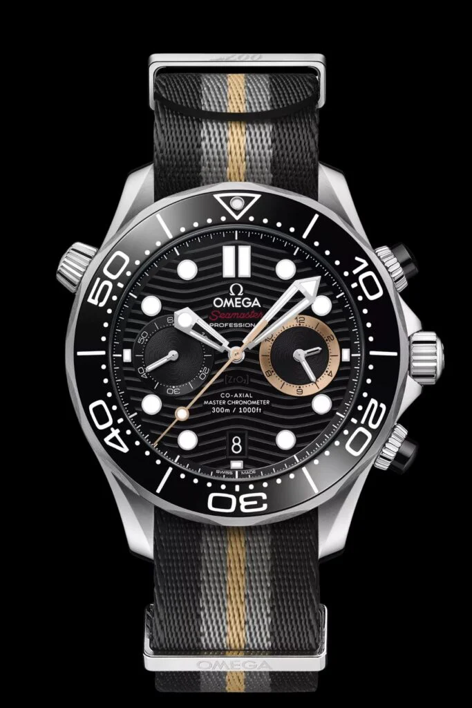 OMEGA Seamaster 007 First Light chronograph watch