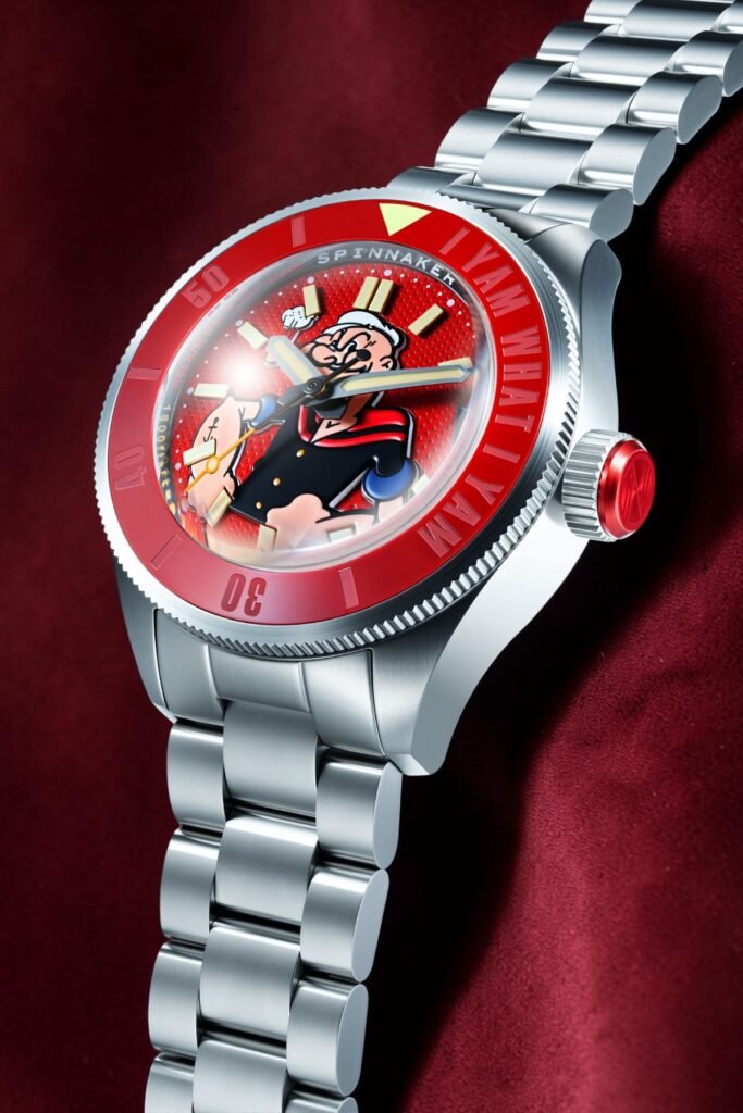 Spinnaker Piccard Automatic Popeye Forearm Fury Limited Edition