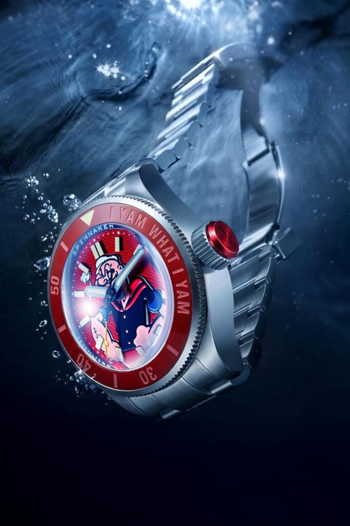 Spinnaker Piccard Automatic Popeye Forearm Fury Limited Edition