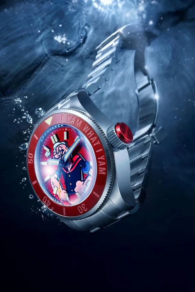 Spinnaker Piccard Automatic Popeye Forearm Fury Limited Edition