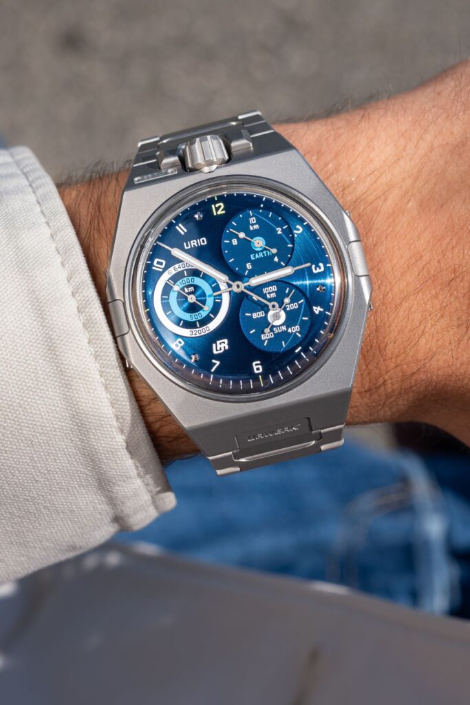 URWERK UR-10 SpaceTime Blue Final Edition