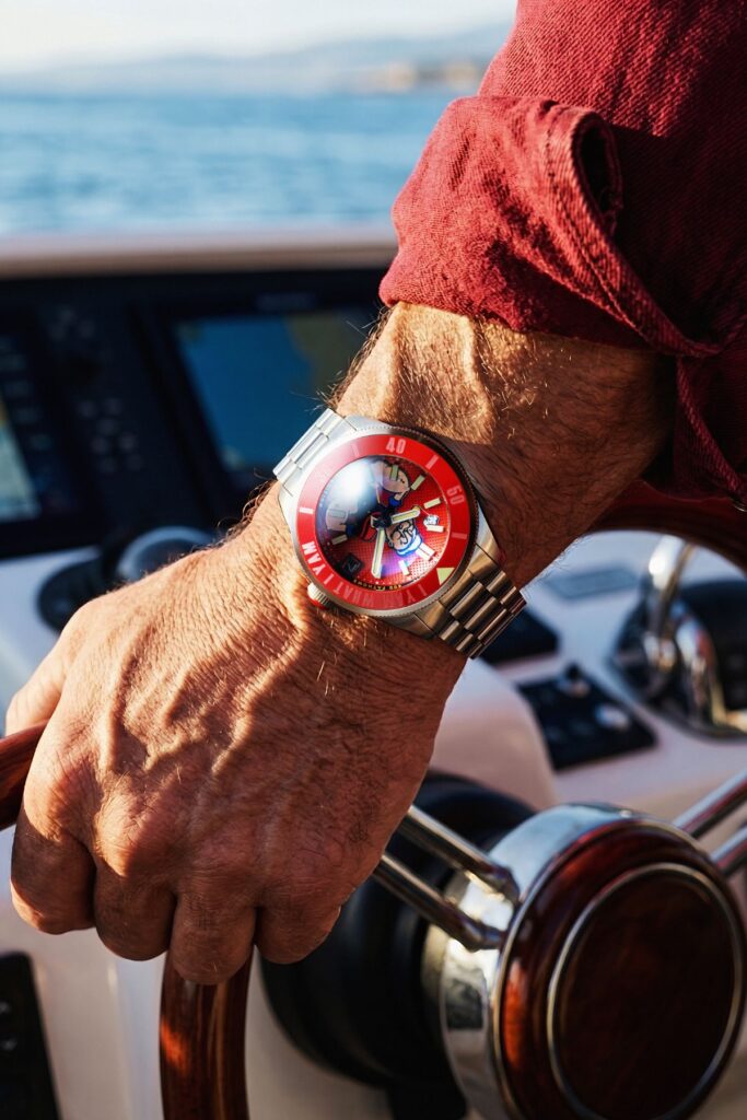 Spinnaker Piccard Automatic Popeye Forearm Fury Limited Edition