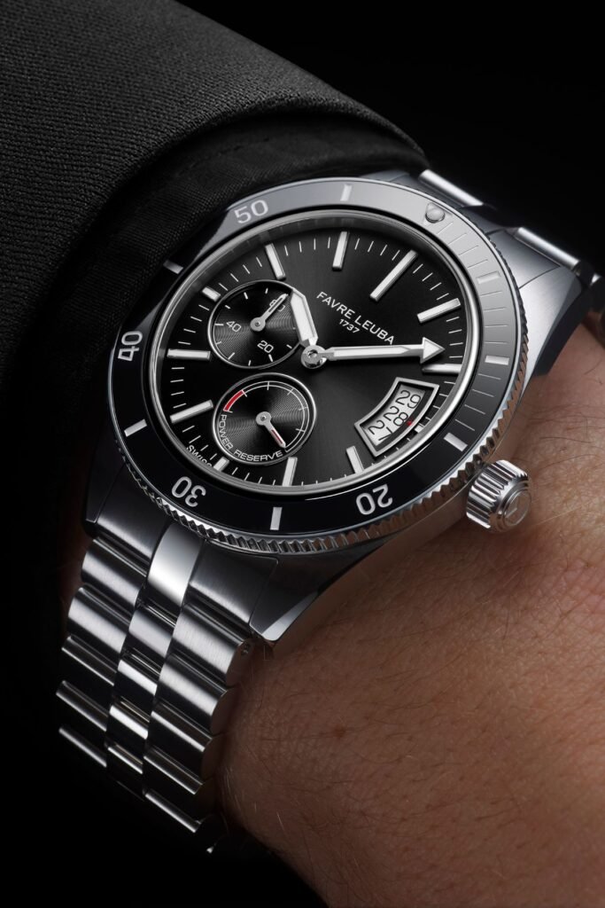 Favre Leuba Deep Raider Power Reserve Black