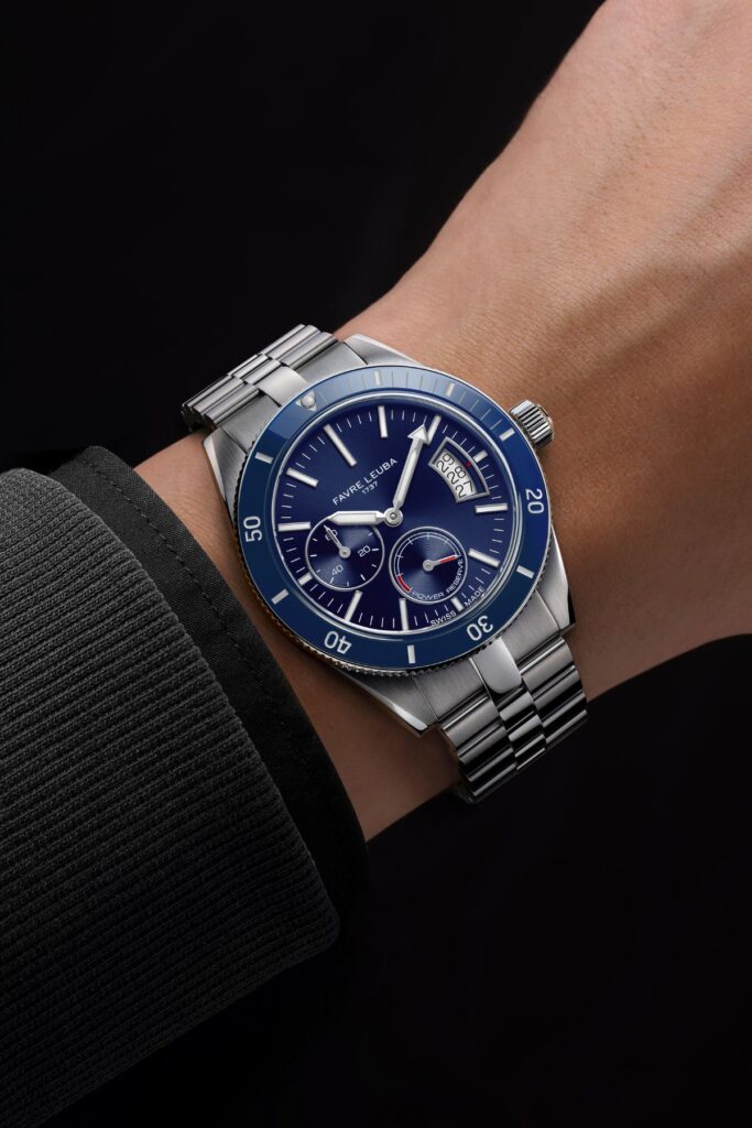 Favre Leuba Deep Raider Power Reserve Blue