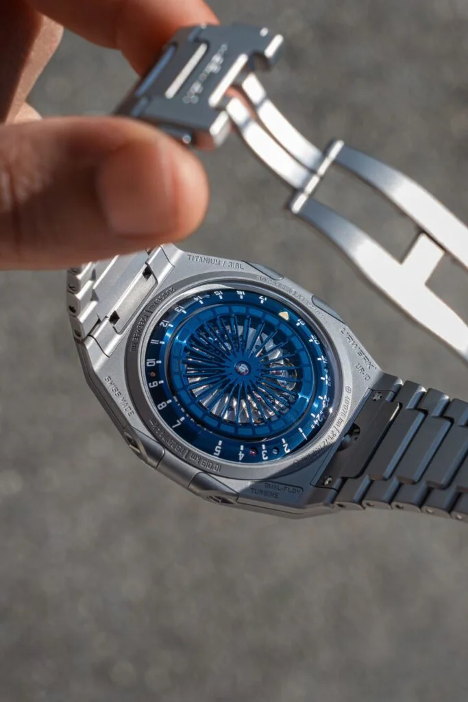 URWERK UR-10 SpaceTime Blue Final Edition