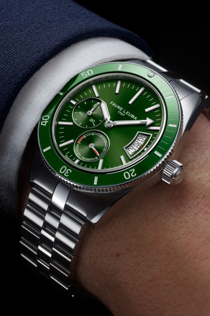 Favre Leuba Deep Raider Power Reserve Green