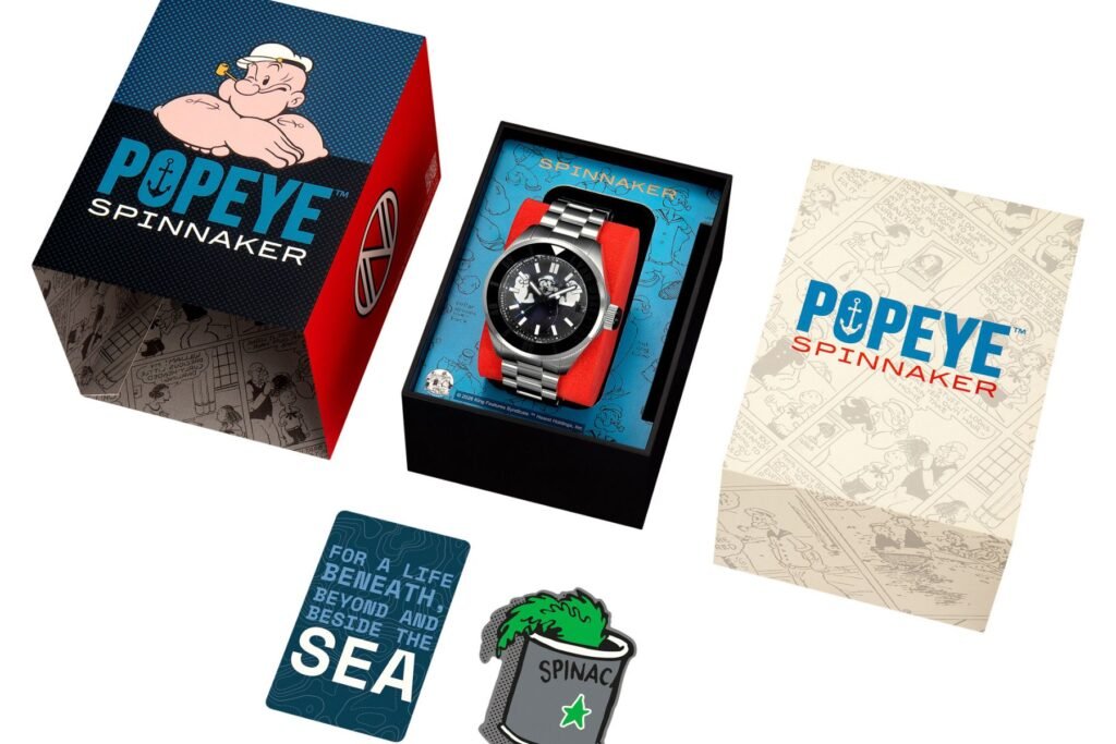 Spinnaker Piccard Automatic Popeye Forearm Fury Limited Edition