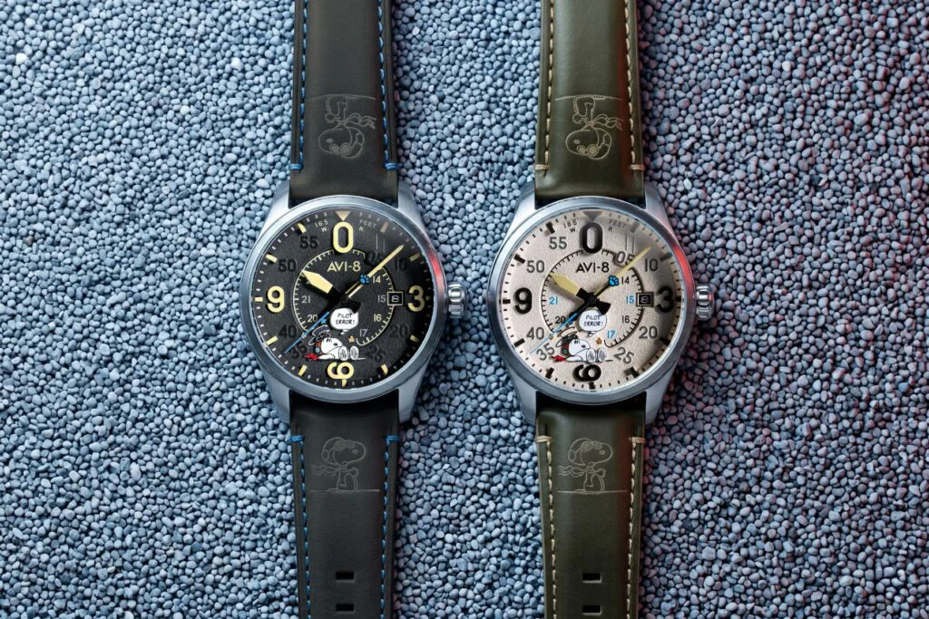 AVI-8 Spitfire Smith Automatic Snoopy Peanuts Flying Ace Pilot Error Limited Edition