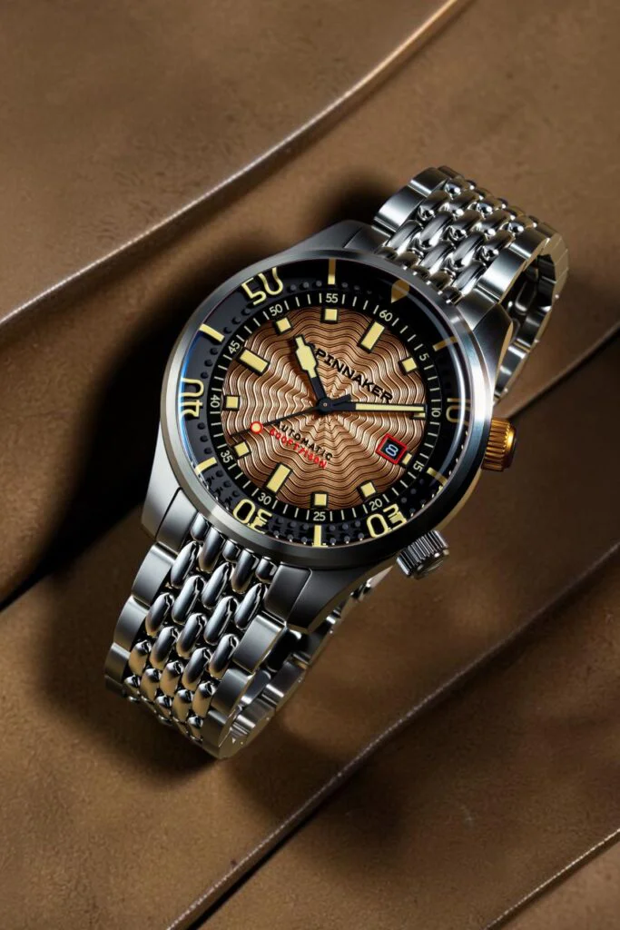 Spinnaker Bradner Automatic Guilloché Fumé Dial