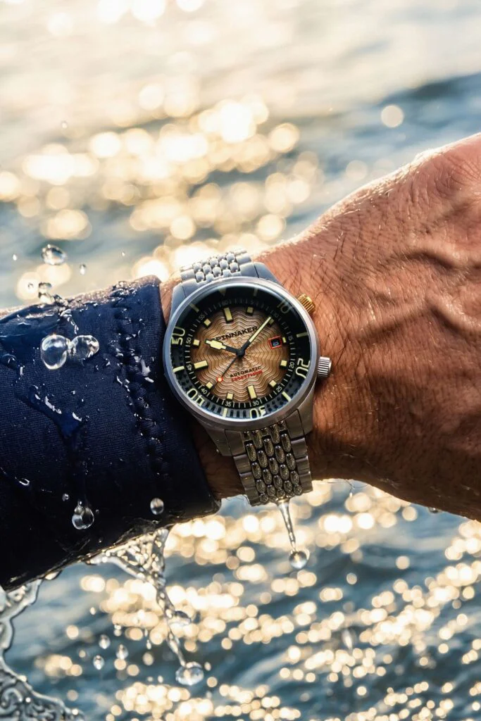 Spinnaker Bradner Automatic Guilloché Fumé Dial