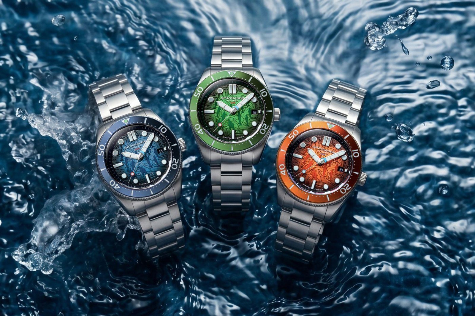 Spinnaker Croft Mid-Size Automatic Dolphin Project Limited Edition