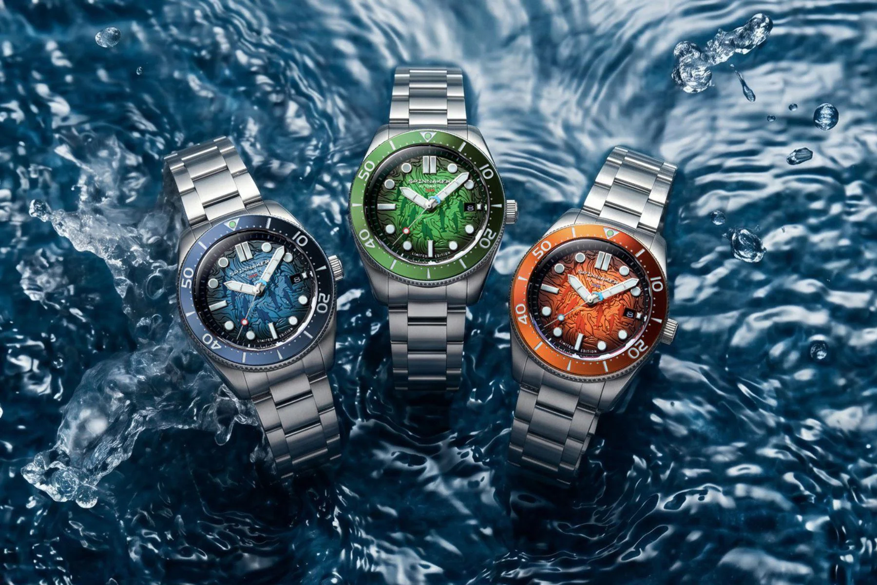 Spinnaker Croft Mid-Size Automatic Dolphin Project Limited Edition