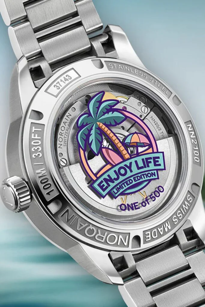 NORQAIN Freedom GMT Enjoy Life Holiday Limited Edition