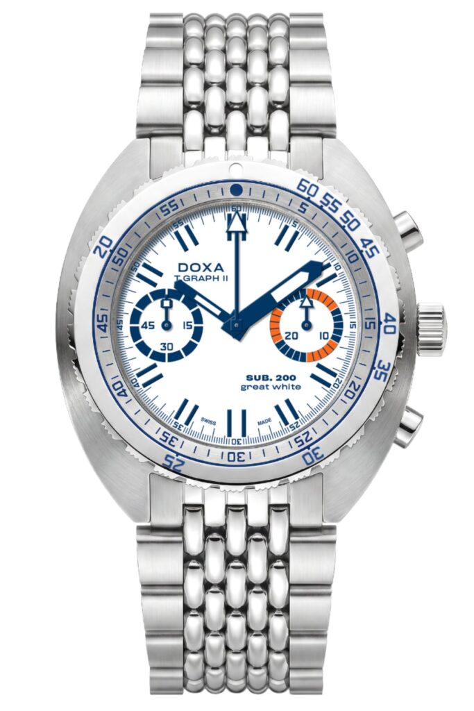 DOXA SUB T.Graph II 'Great White' Topper Edition