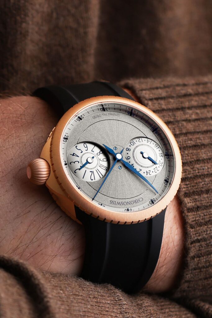 Chronoswiss Pulse GMT Frosted Guilloche Gold