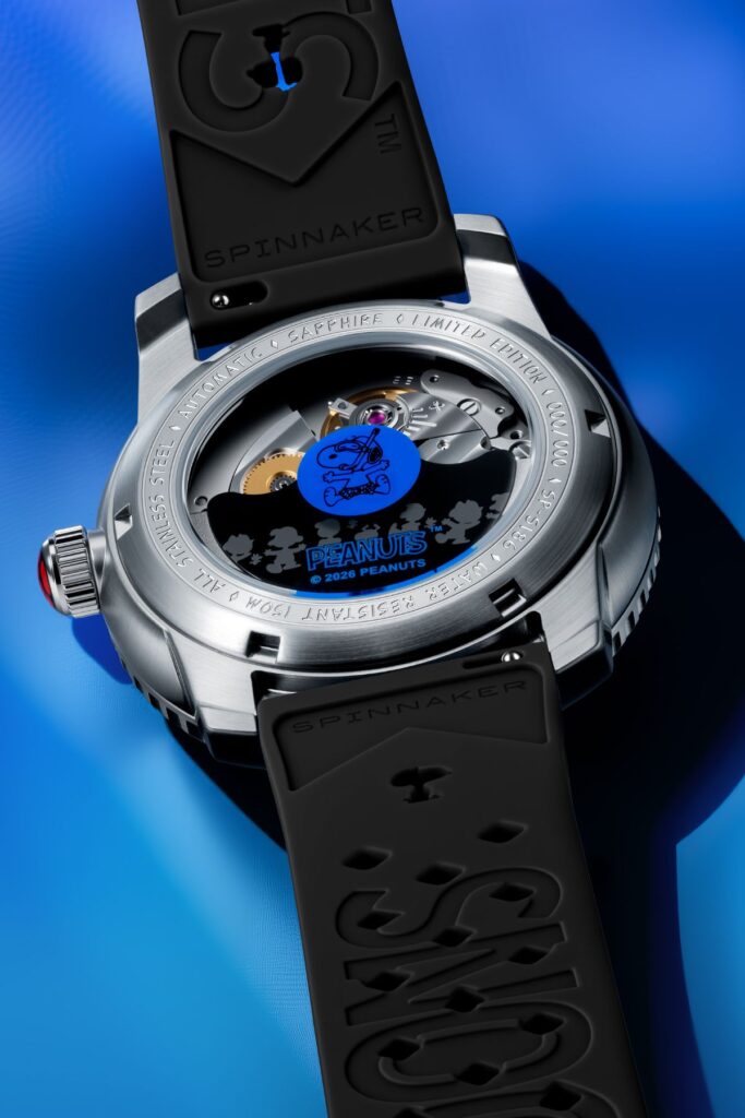Spinnaker Fleuss 40 Automatic PEANUTS Snoopy Seaside Snorkel Limited Edition