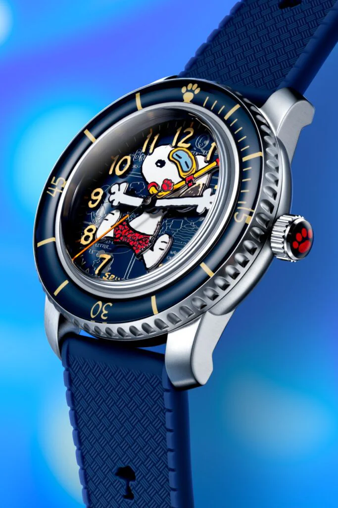 Spinnaker Fleuss 40 Automatic PEANUTS Snoopy Seaside Snorkel Limited Edition