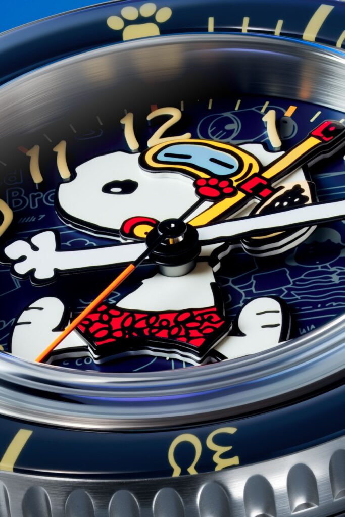 Spinnaker Fleuss 40 Automatic PEANUTS Snoopy Seaside Snorkel Limited Edition