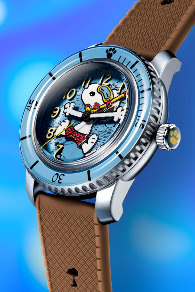 Spinnaker Fleuss 40 Automatic PEANUTS Snoopy Seaside Snorkel Limited Edition
