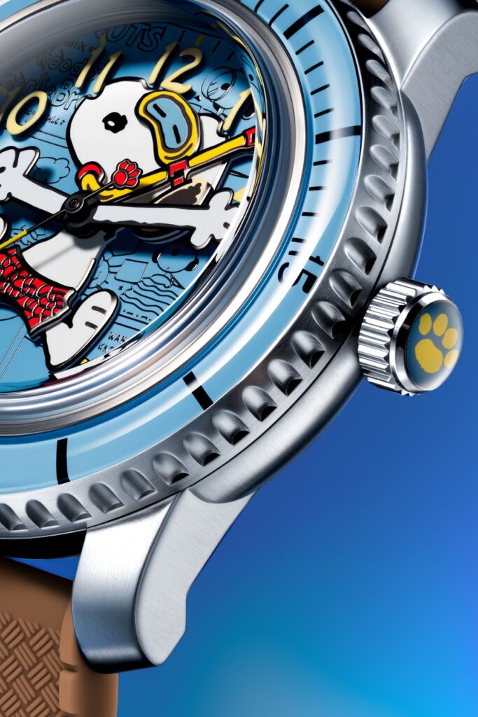 Spinnaker Fleuss 40 Automatic PEANUTS Snoopy Seaside Snorkel Limited Edition