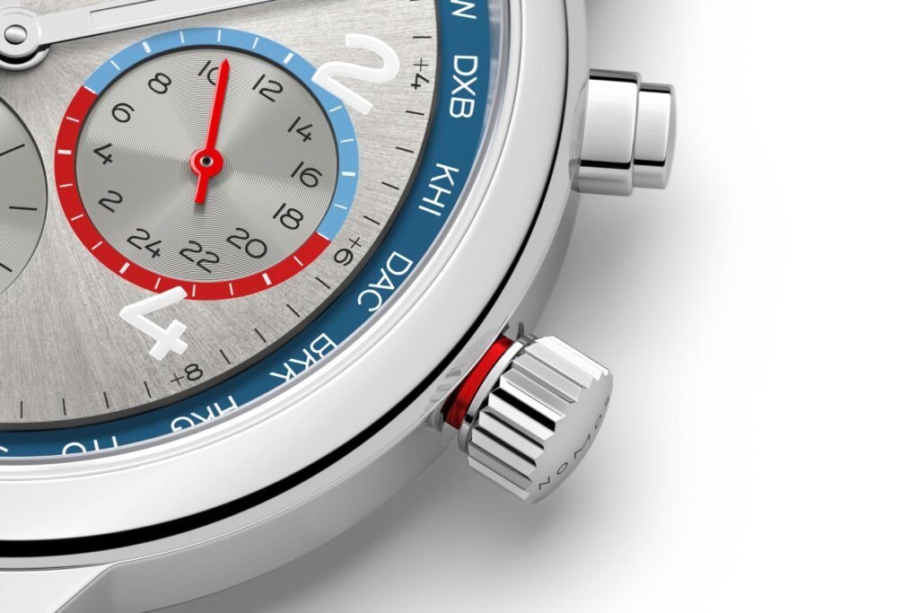 NOMOS Club Sport neomatik Worldtimer Silver