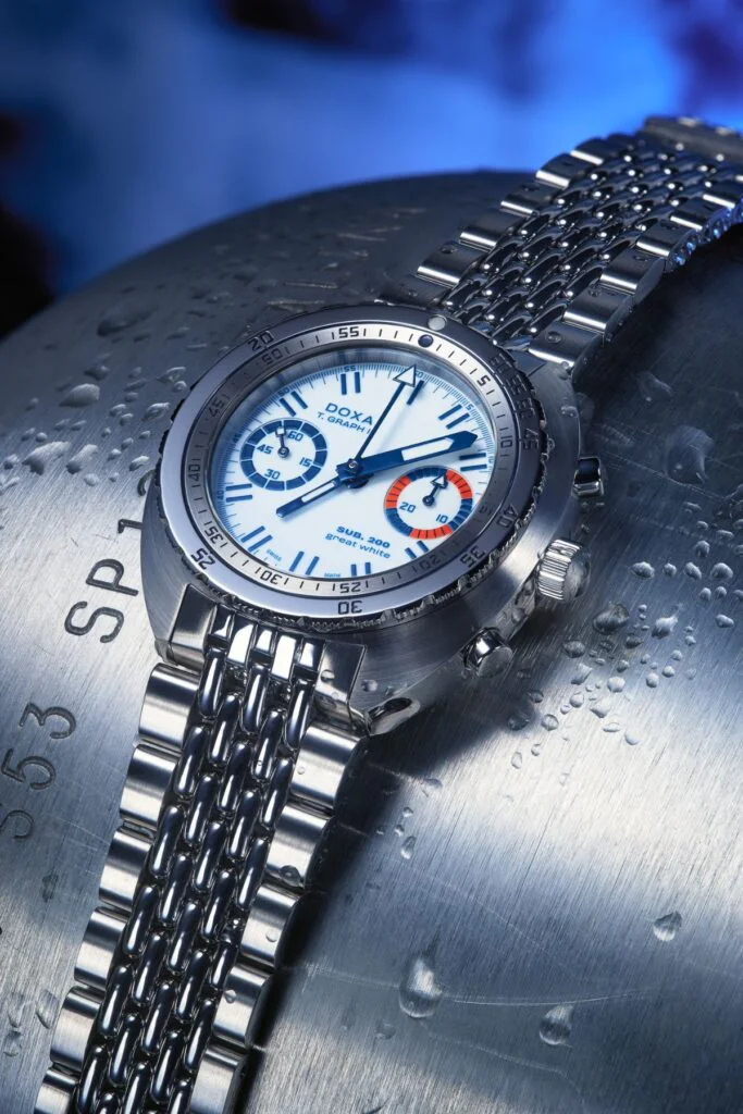 DOXA SUB T.Graph II 'Great White' Topper Edition
