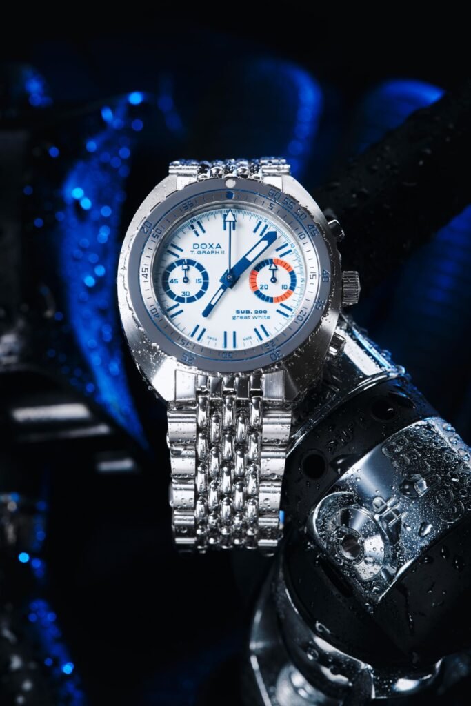 DOXA SUB T.Graph II 'Great White' Topper Edition