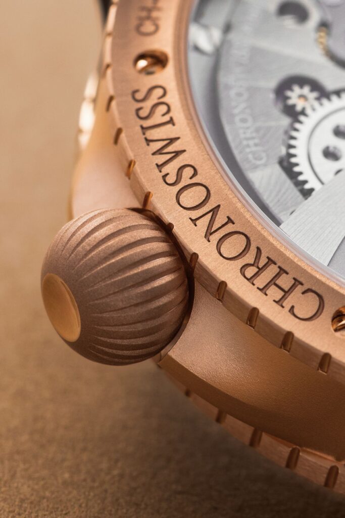 Chronoswiss Pulse GMT Frosted Guilloche Gold