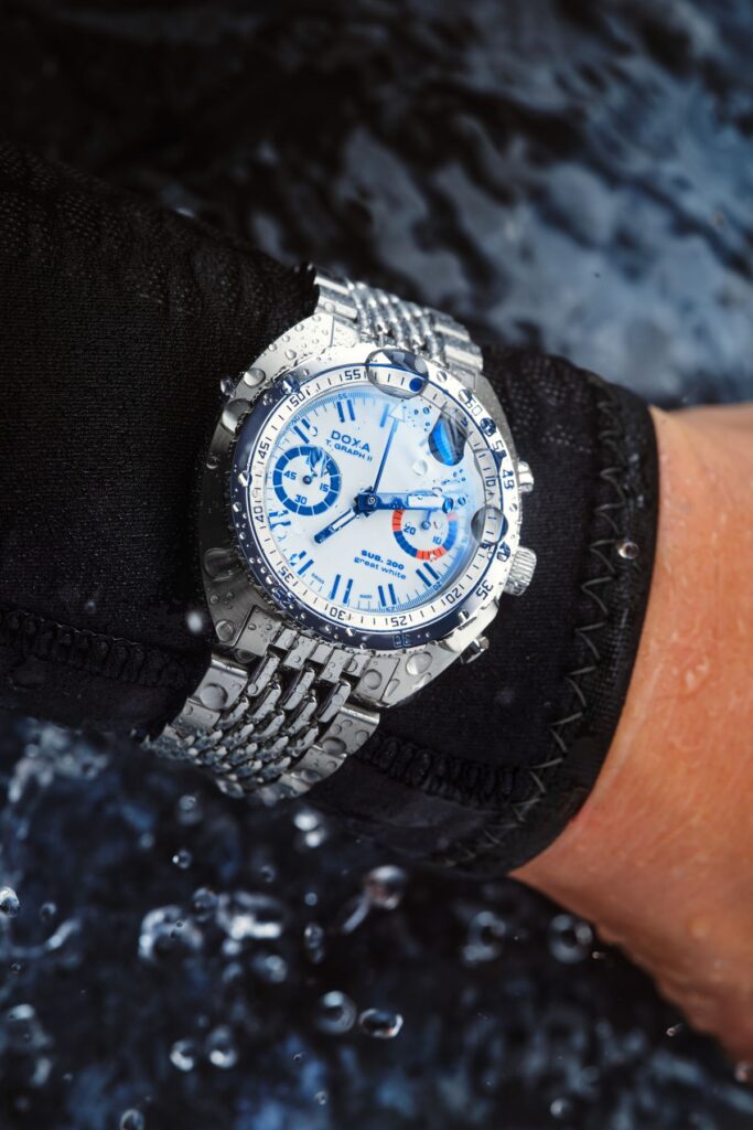 DOXA SUB T.Graph II 'Great White' Topper Edition