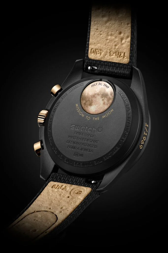 Swatch x Omega MoonSwatch Mission to the Moon 1969 Moonshine Gold