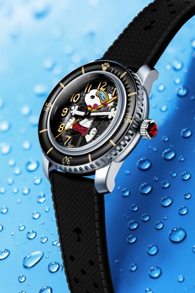 Spinnaker Fleuss 40 Automatic PEANUTS Snoopy Seaside Snorkel Limited Edition