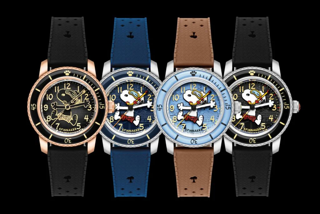 Spinnaker Fleuss 40 Automatic PEANUTS Snoopy Seaside Snorkel Limited Edition