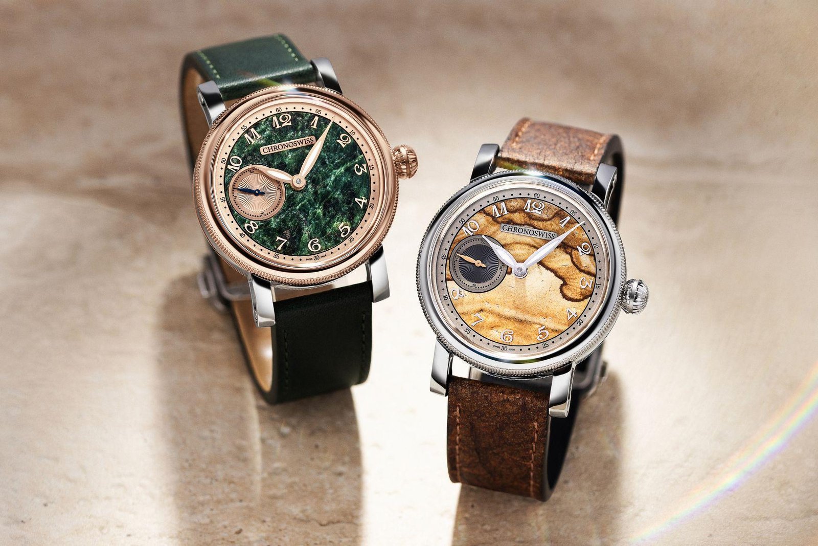Chronoswiss Small Second Stone Collection