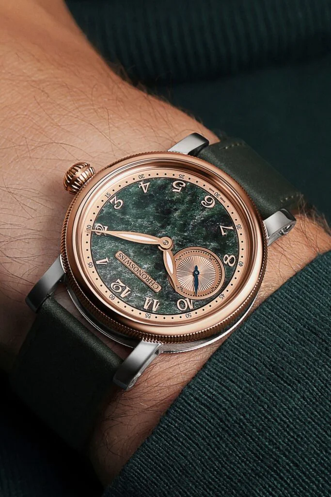 Chronoswiss Small Second Stone Collection - Serpentine