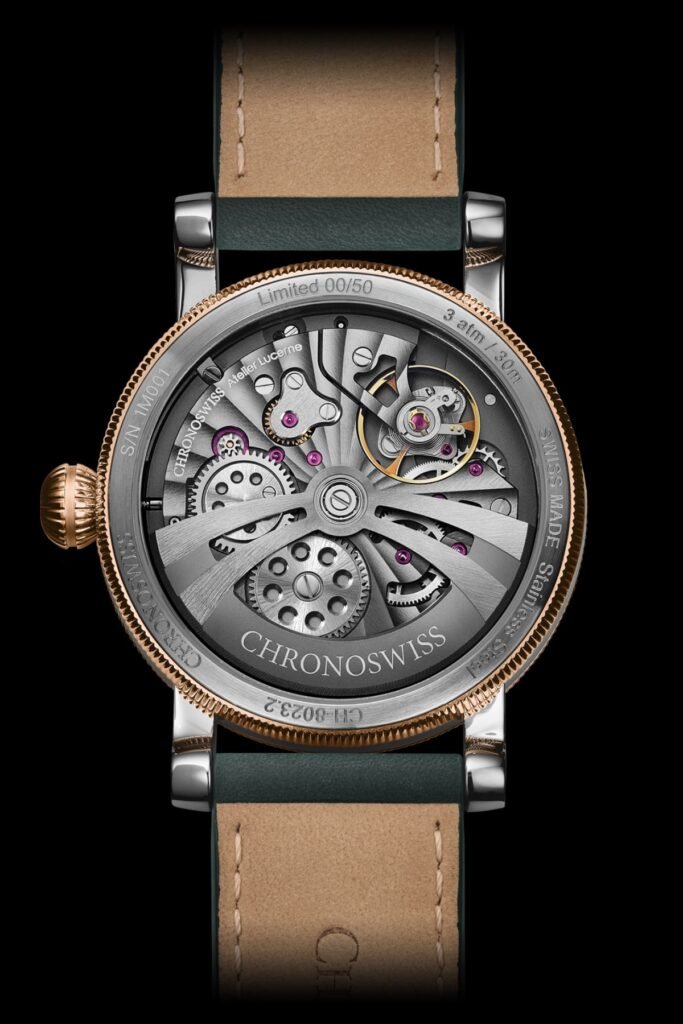 Chronoswiss Small Second Stone Collection - Serpentine