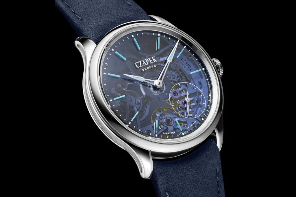Czapek Promenade Transparencies Aqua Blue