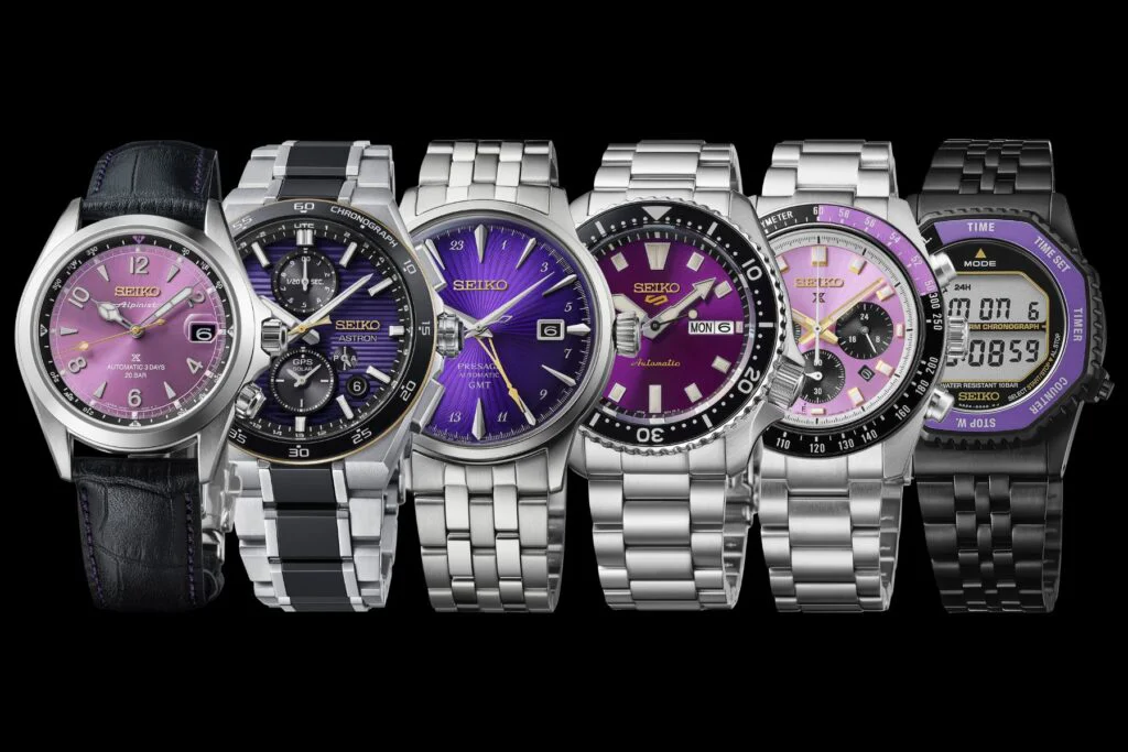 Seiko 145th Anniversary Edo Purple Collection: Six Limited Editions Inspired By Tokyo